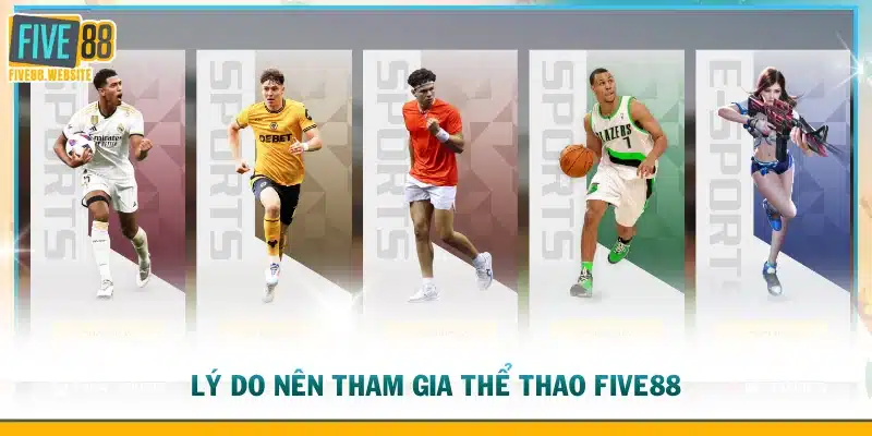 Lý do nên tham gia thể thao FIVE88
